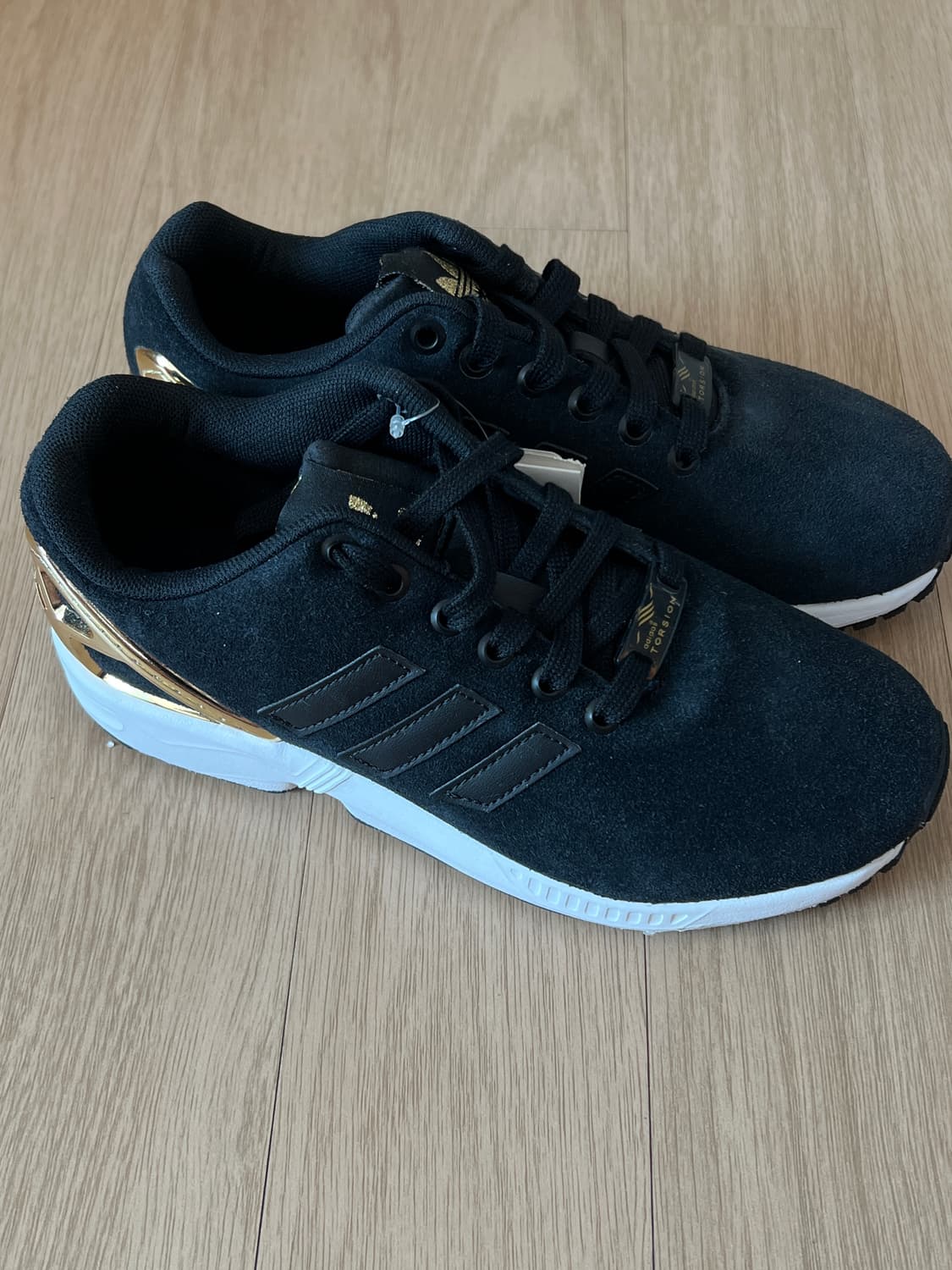 [225mm] [새제품] 아디다스 ZX 플럭스 (블랙/골드) 상품이미지5