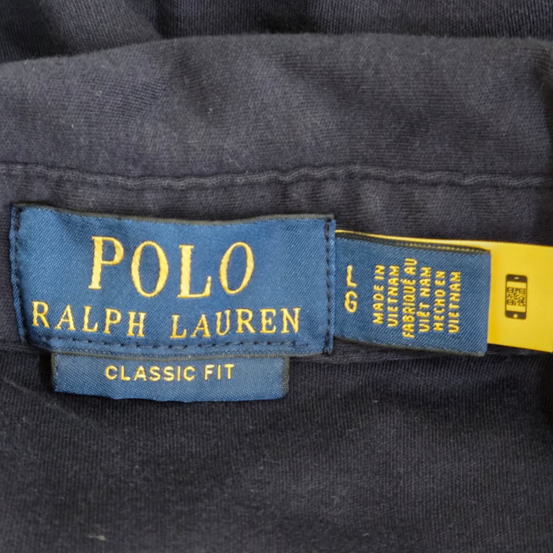 [L] Polo Ralph Lauren 클래식핏 반팔 폴로셔츠 (네이비) 상품이미지4