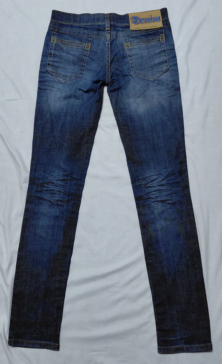 [BENETTON] 베네통 레더 패치 슬림 스트레치 데님 (26) 상품이미지8