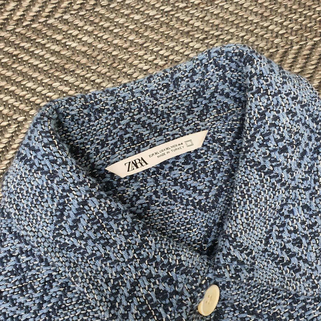 자라 오버핏 니트 가디건 남자110~115 상품이미지2