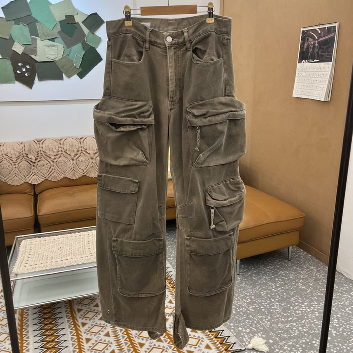 자라 유틸리티 스트릿 헌팅 트러커 카고팬츠 31인치 C10566 상품이미지3