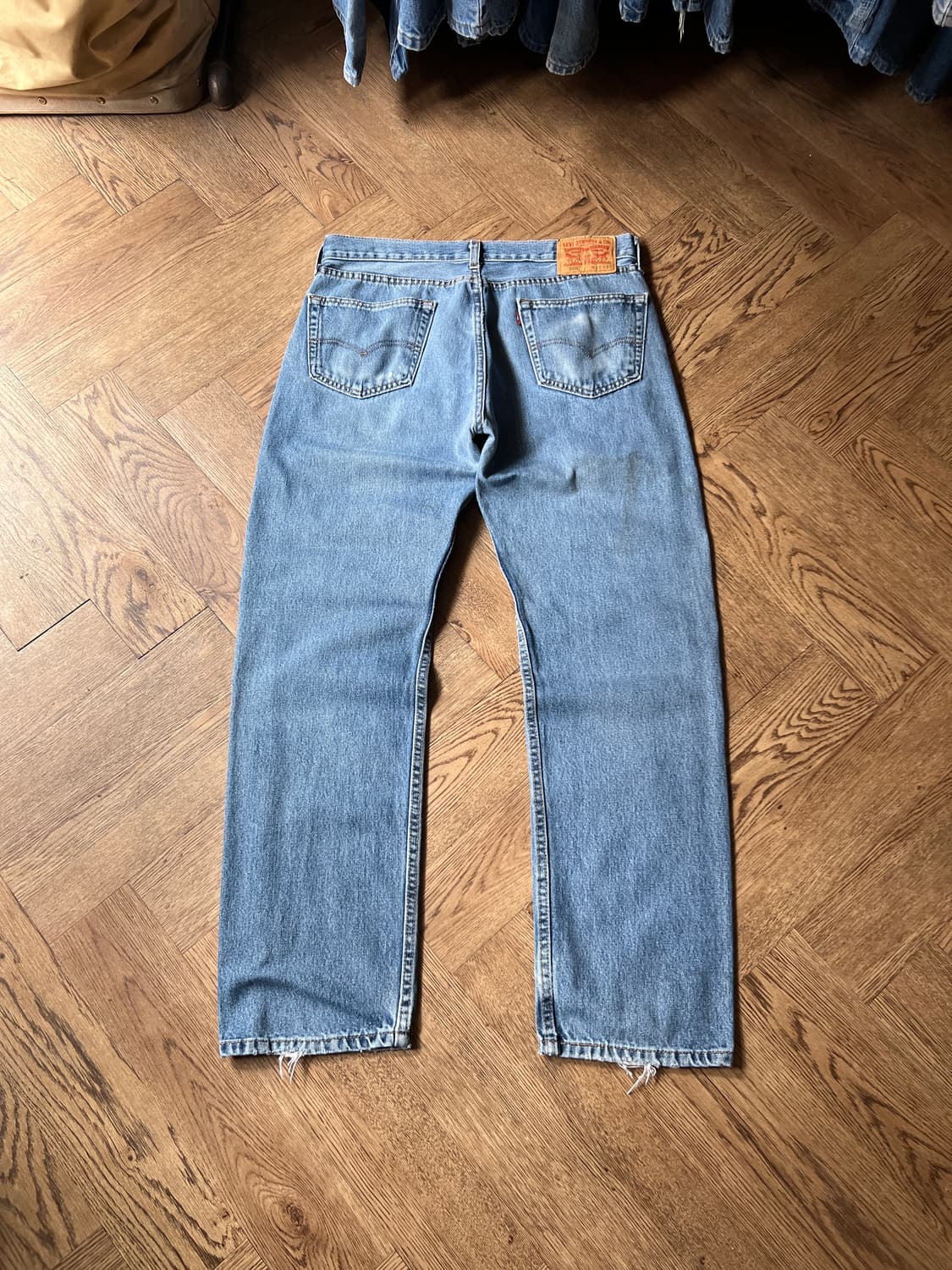 [34]리바이스 505 빈티지 워싱 데님 팬츠 상품이미지2