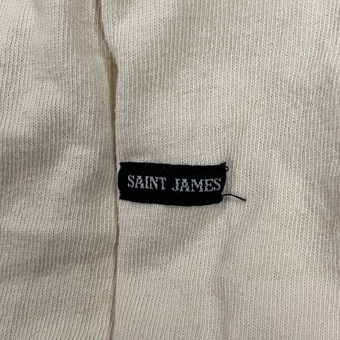 [정품/L] 세인트제임스 화이트 긴팔 티셔츠 b15 상품이미지6