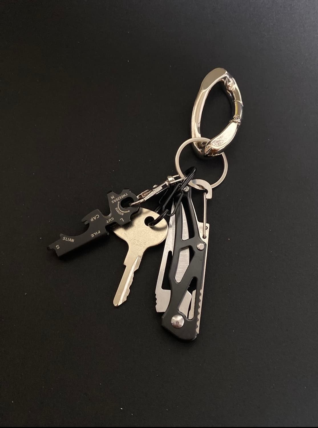 블랙 & 실버.키링 상품이미지1