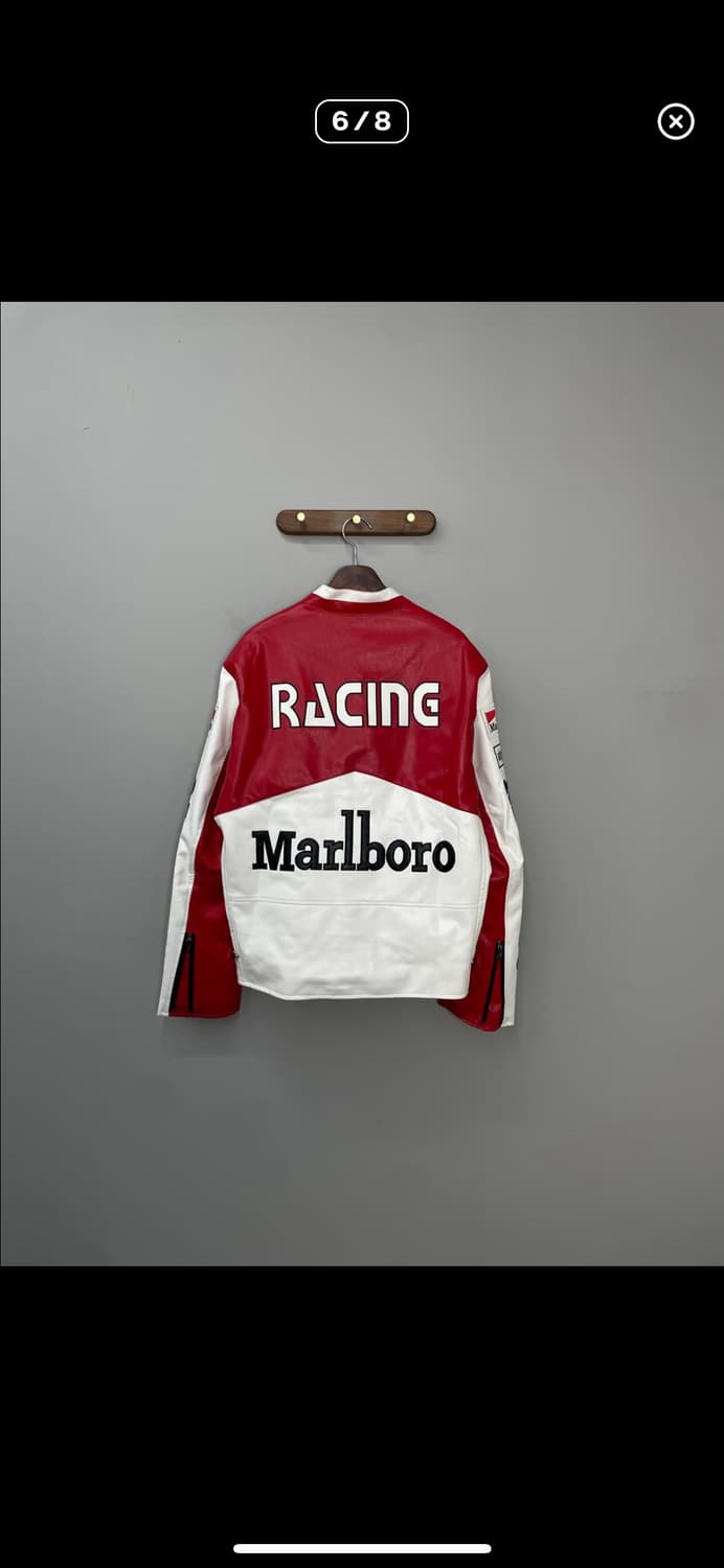 말보로 바이크 가죽자켓 A3114 상품이미지6