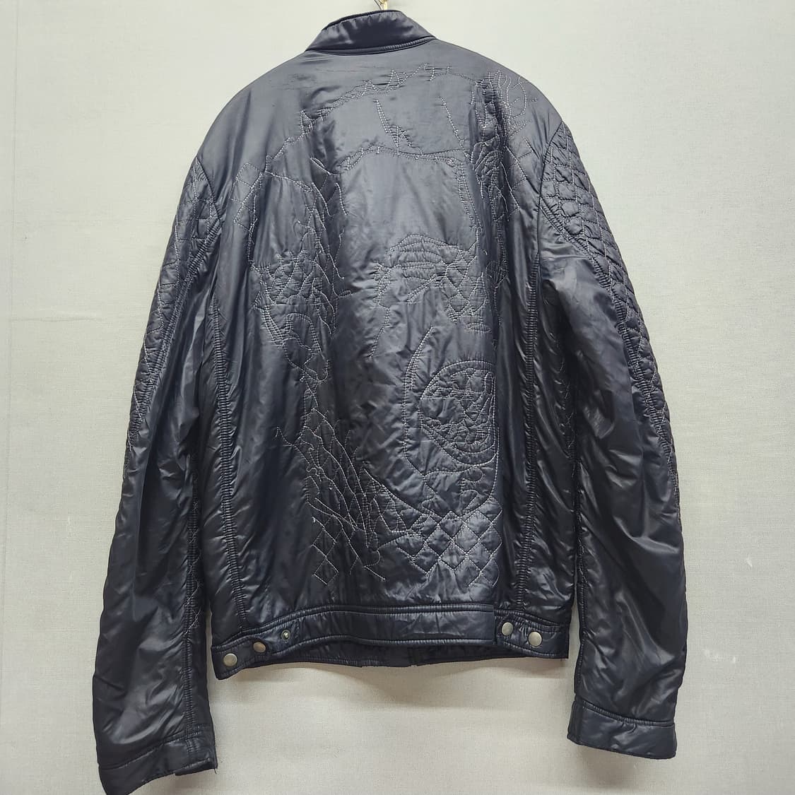 디젤 락 보위 다이아몬드 퀄팅 라이더 자켓 L(L) 상품이미지5