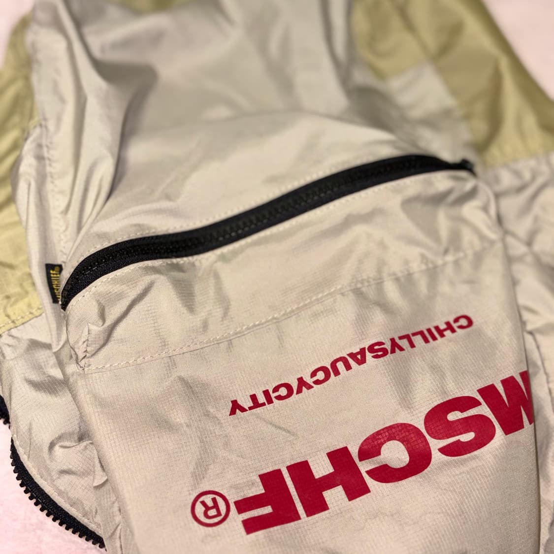 미스치프 18ss 나일론 백팩 베이지 상품이미지10