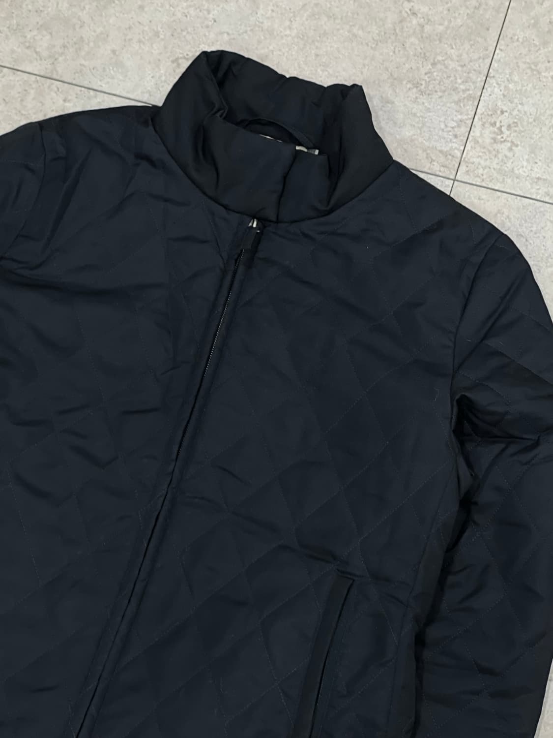 버버리 우먼스 빈티지 퀄팅 자켓 블랙 상품이미지3