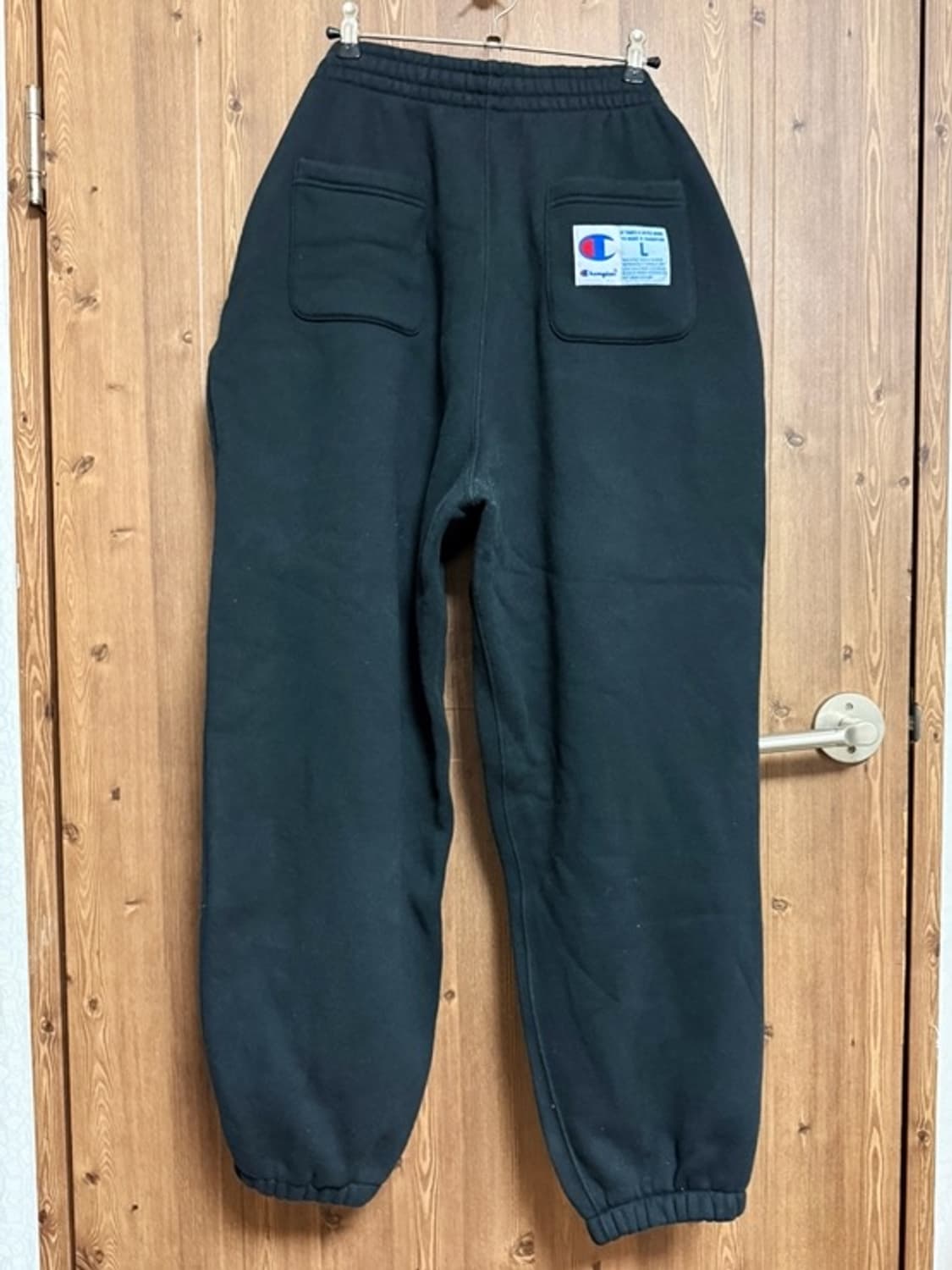 챔피온 리버스위브 셋업 판매합니다. [블랙/XL-L] 상품이미지6