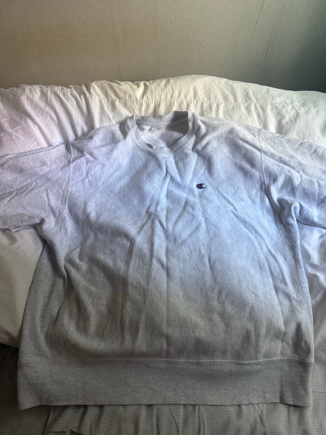 챔피온 리버스위브 블루택 맨투맨 XL 상품이미지1