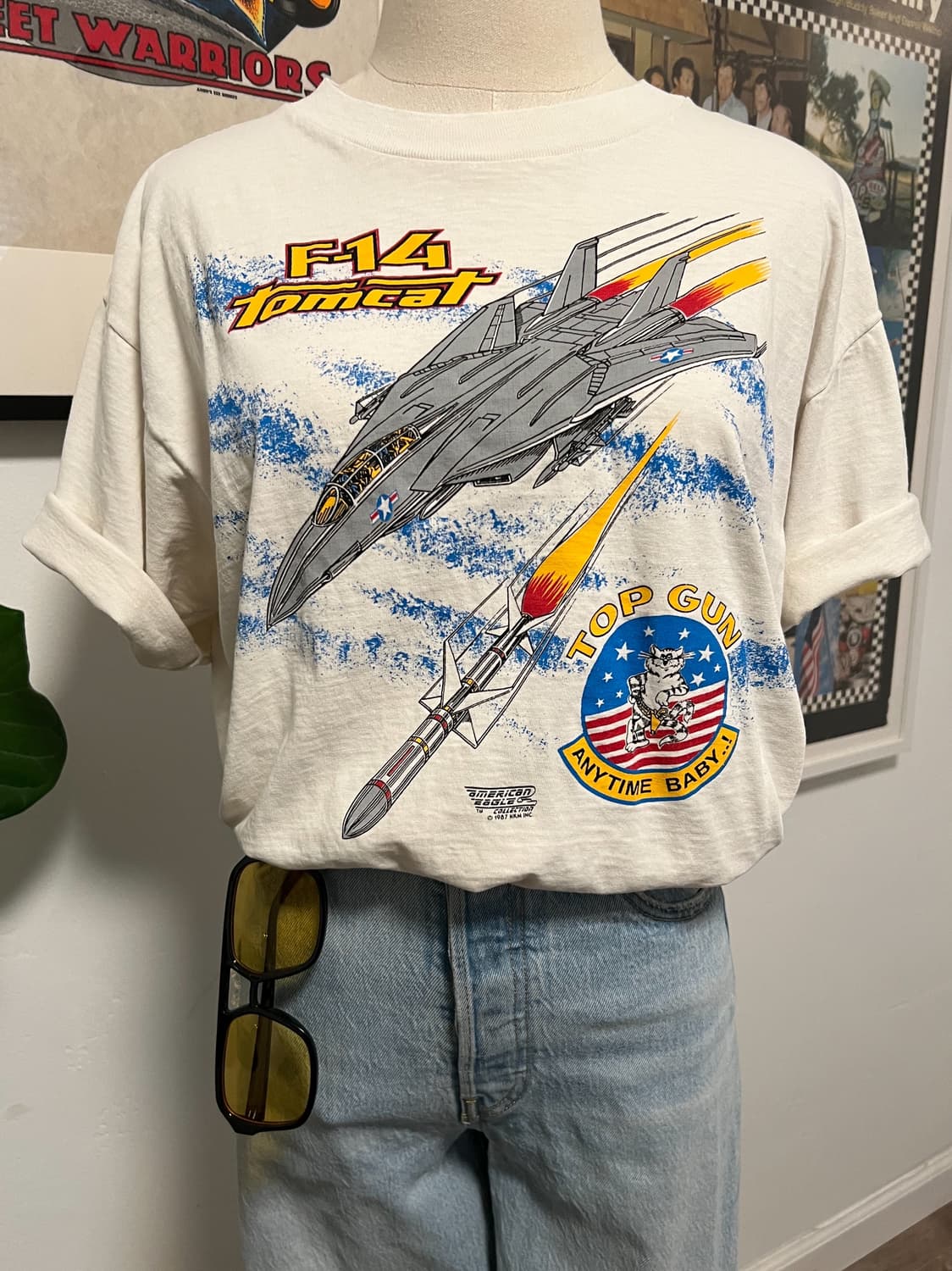 퍽트 Tomcat TOPGUN 티셔츠 XL 상품이미지7