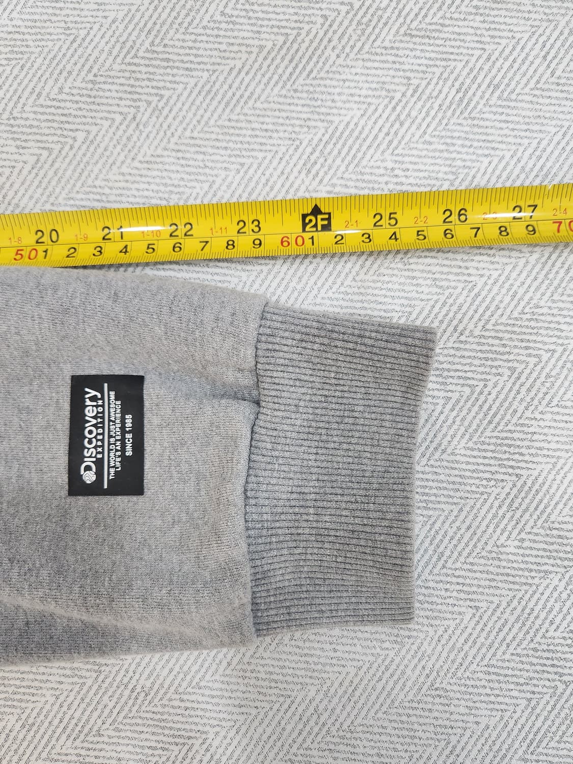 디스커버리 익스페디션 맨투맨 그레이 남성 105사이즈 상품이미지9
