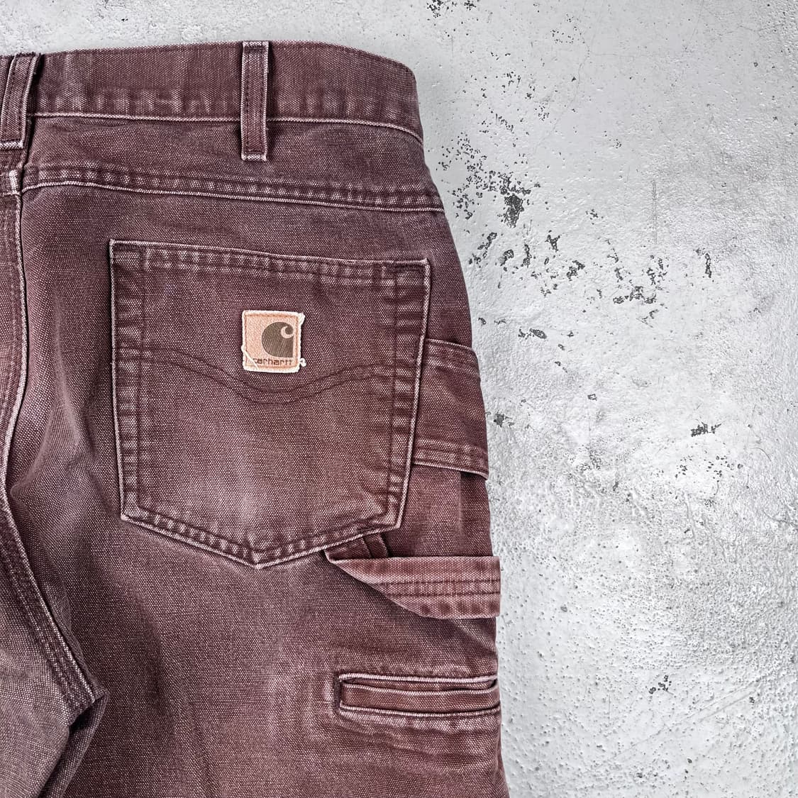 빈티지 칼하트 더블 해머루프 카펜터 팬츠 B174DKB 상품이미지8