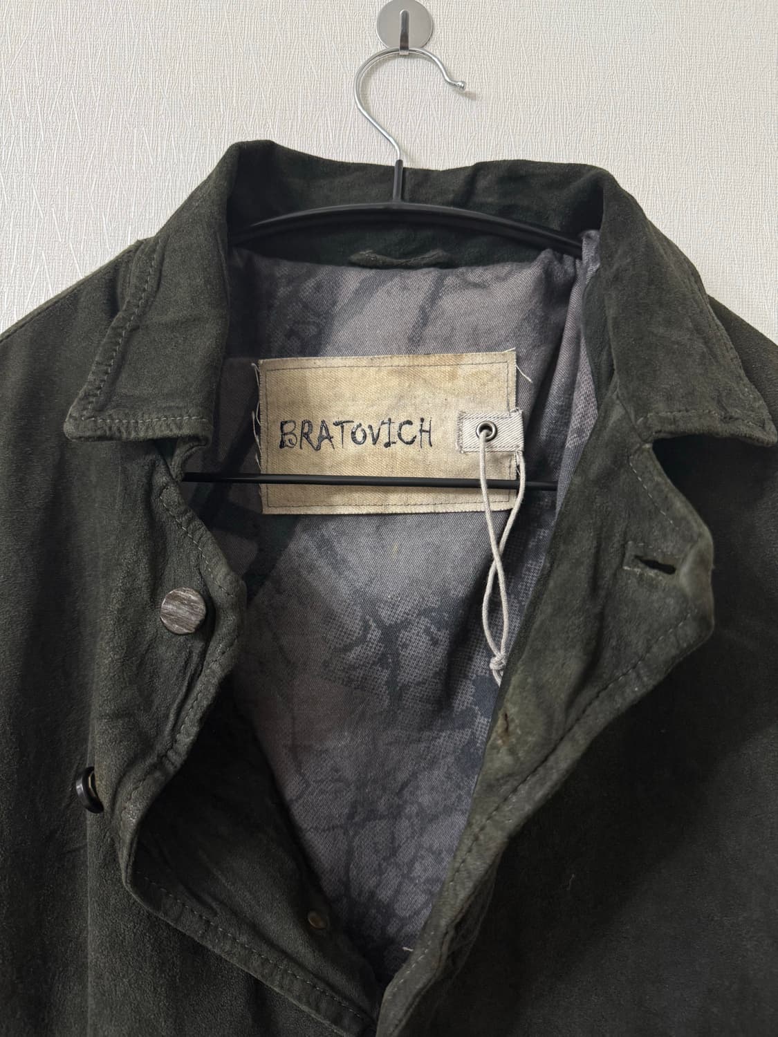 조르지아 브라토 레더 코트 상품이미지4