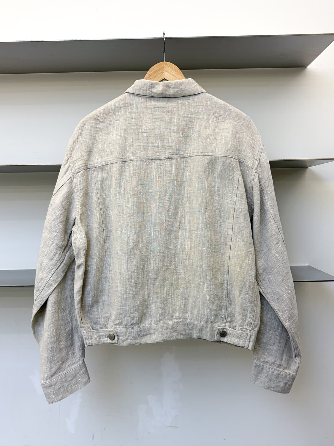 맥 호프 90s 리넨 트러커 자켓 상품이미지3