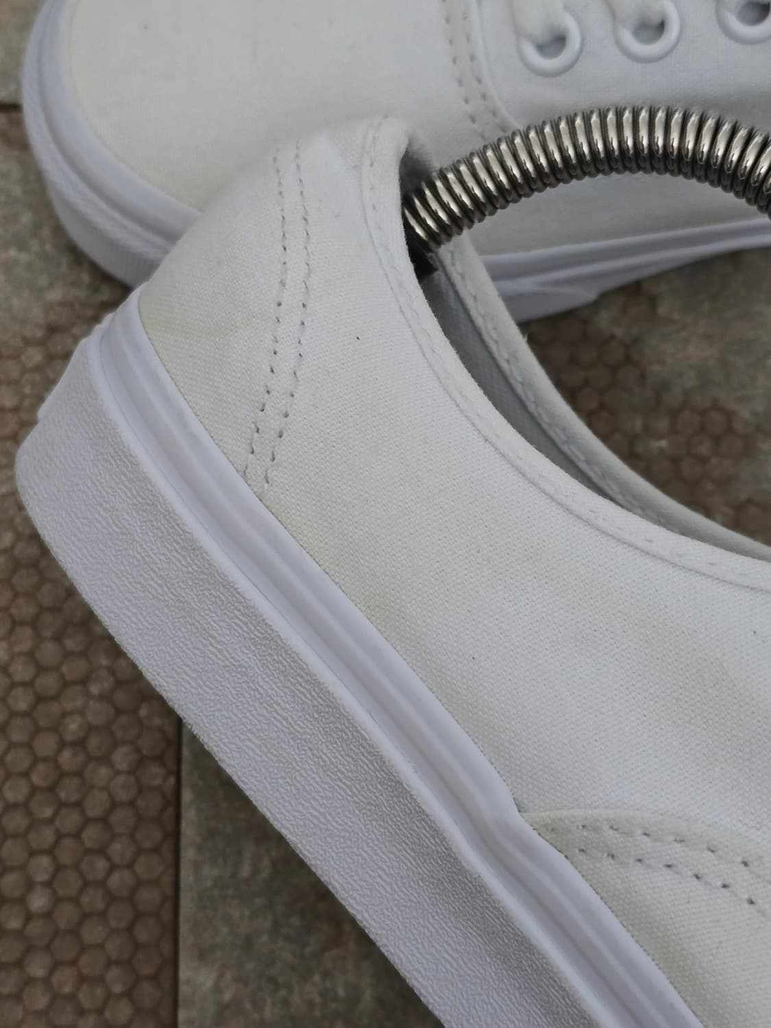 (225)반스 어센틱 화이트 상품이미지5