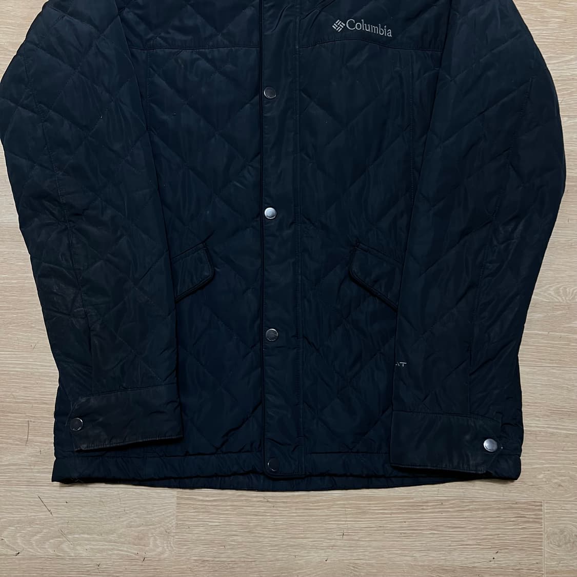 컬럼비아 옴니히트 퀼팅 경량패딩 점퍼 [네이비] L/100 상품이미지3