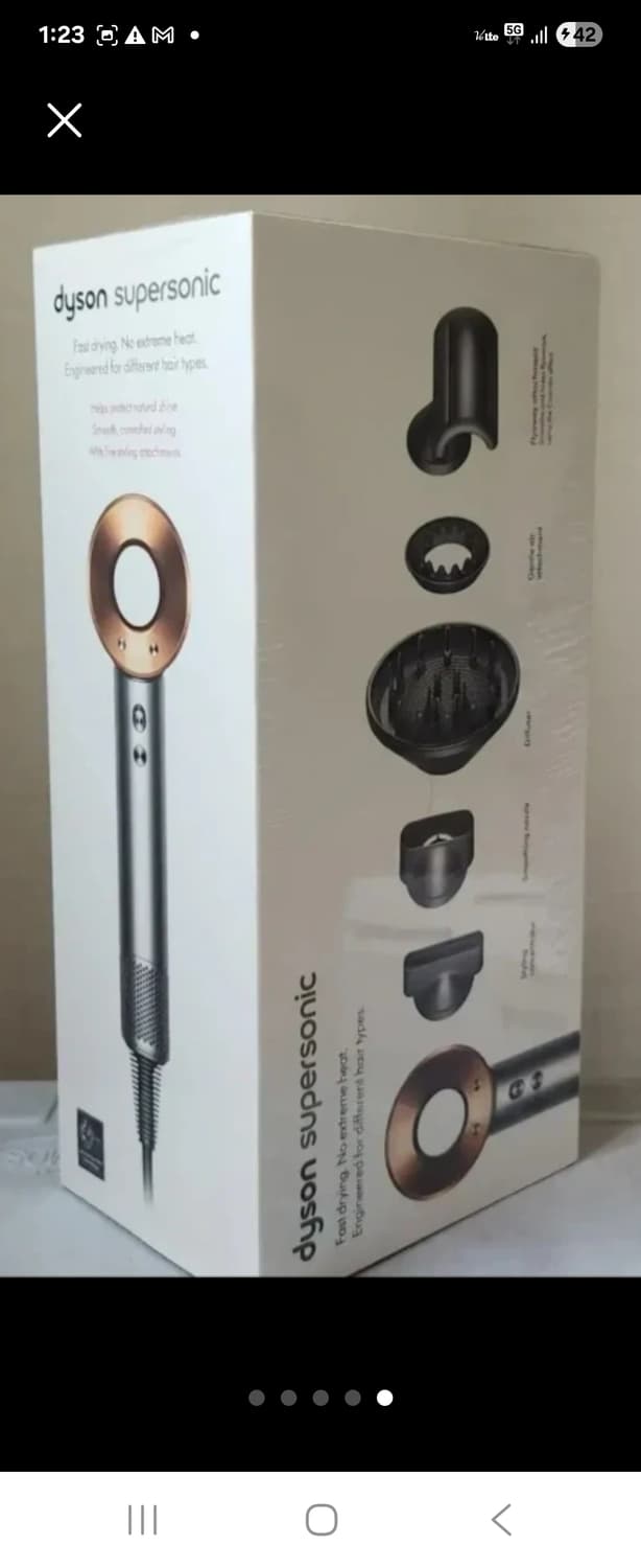 새제품/다이슨 슈퍼소닉/공홈정품/선물가능/니켈코퍼.블랙니컬/입금순선택 상품이미지1
