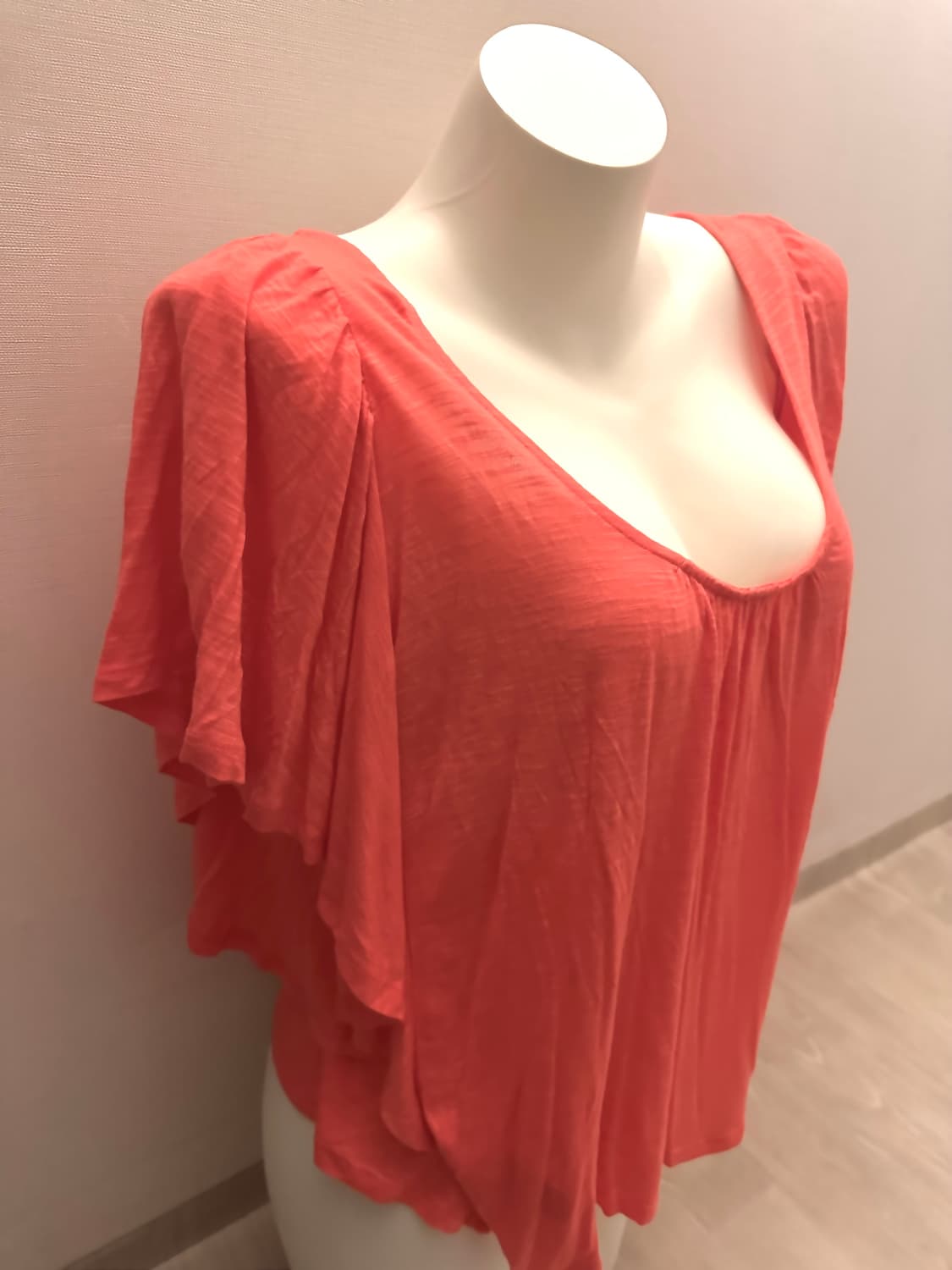 빈티지 코랄 티셔츠 상품이미지1