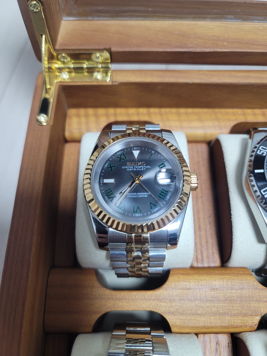 세이코 윔블던 mod 콤비 39mm 상품이미지1