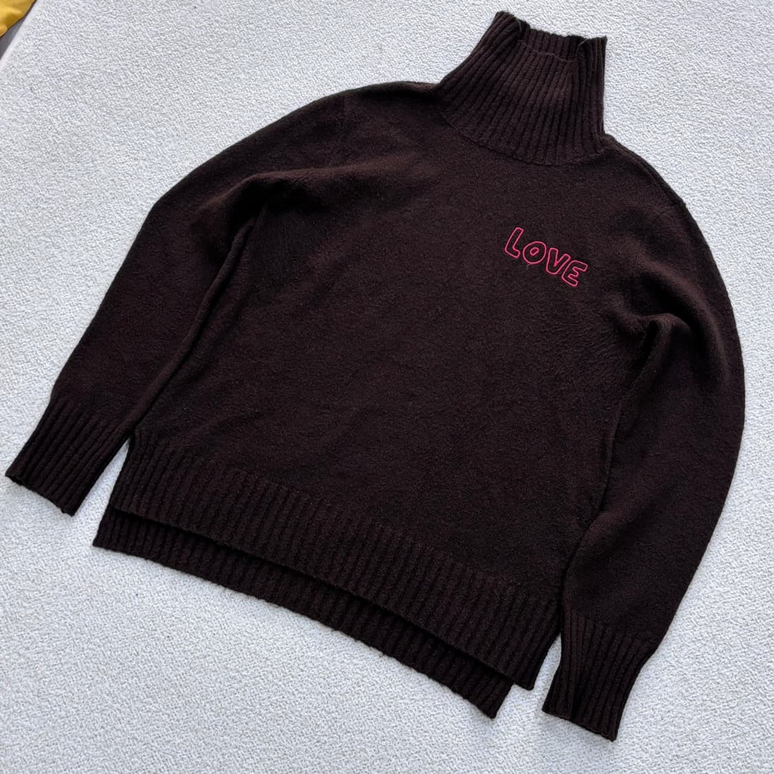 66 키스해링 여성 목폴라 니트 0319E 상품이미지1