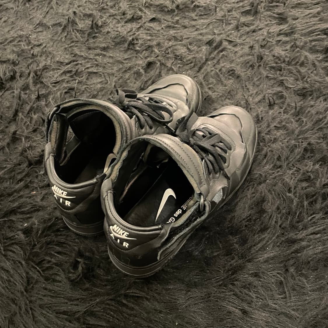 꼼데가르송 옴므플러스 x 나이키 에어포스 미드 상품이미지3