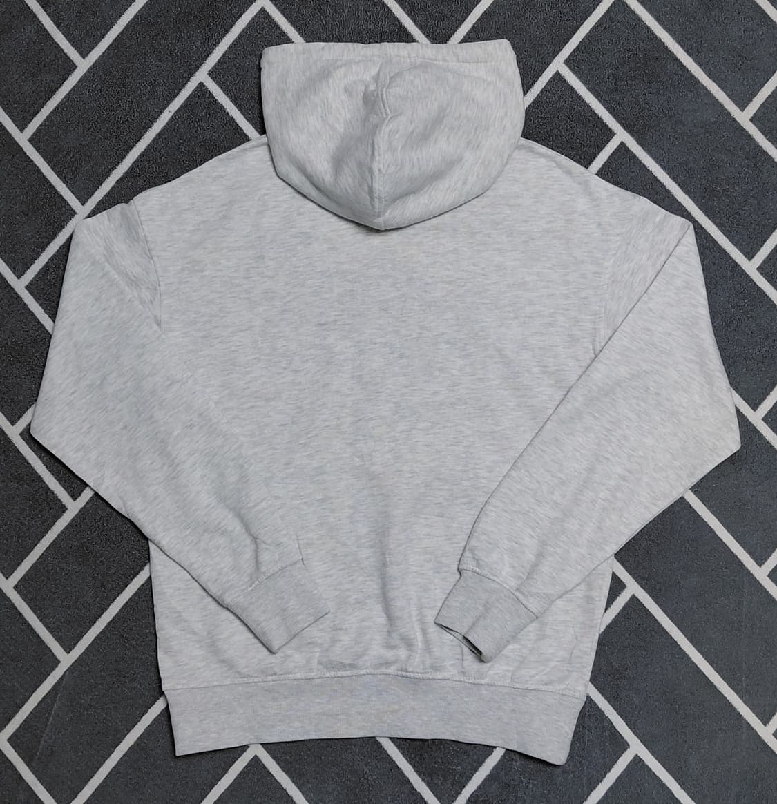 [정품/M] Jack & Jones 로고 기모 후드티 (멜란지 그레이) 상품이미지7