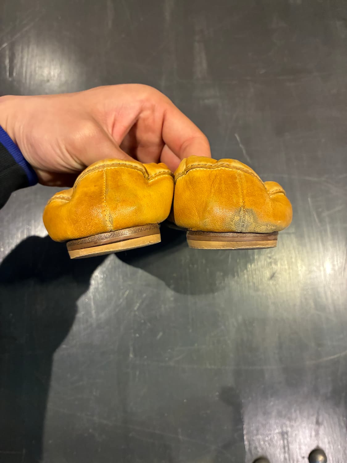 36.5/235) 미우미우 큐빅 플랫슈즈 상품이미지6