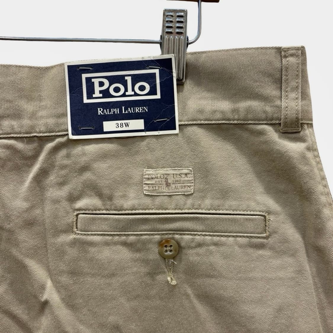 [90s POLO] Chino cargo pants dead stock 상품이미지5