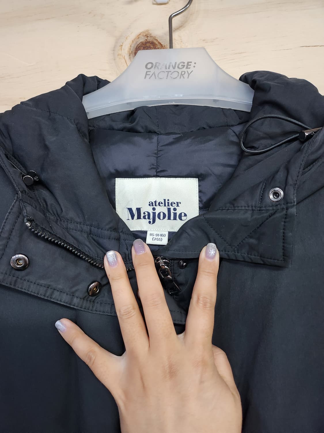 105) 아뜰리에마졸리 구스다운 패딩 상품이미지2