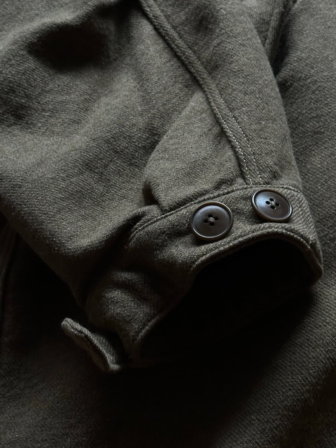 [2] Comoli WCP 후디드 코트 파카 상품이미지7