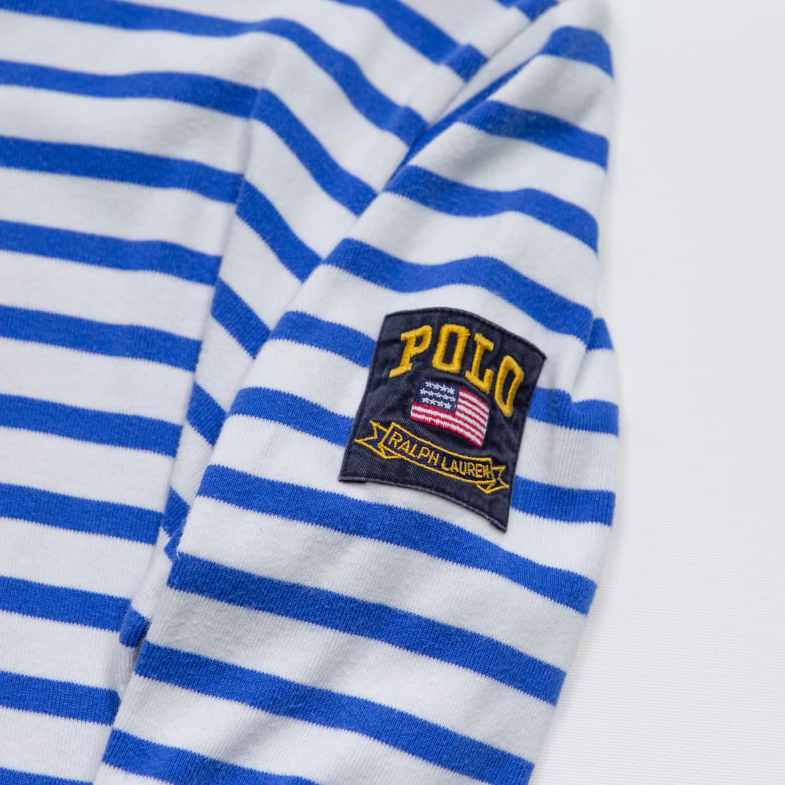 폴로 랄프로렌 보트넥 스트라이프 롱슬리브 티 상품이미지3