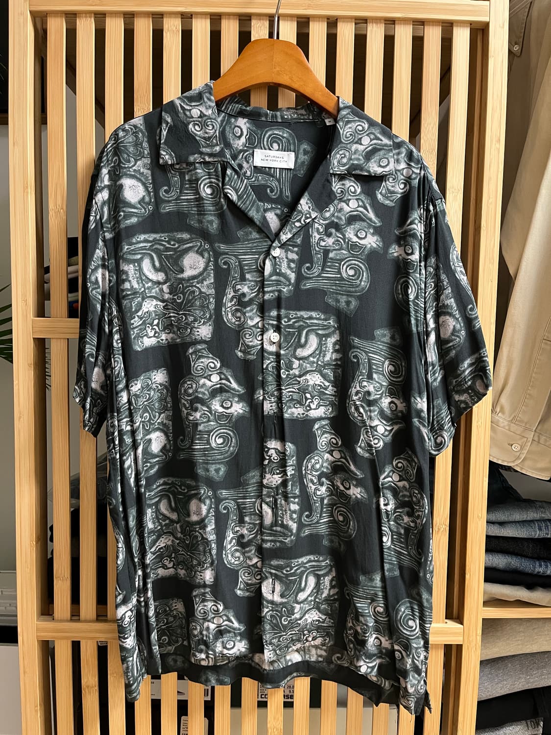 SATURDAYS NYC canty pendant shirt 상품이미지1