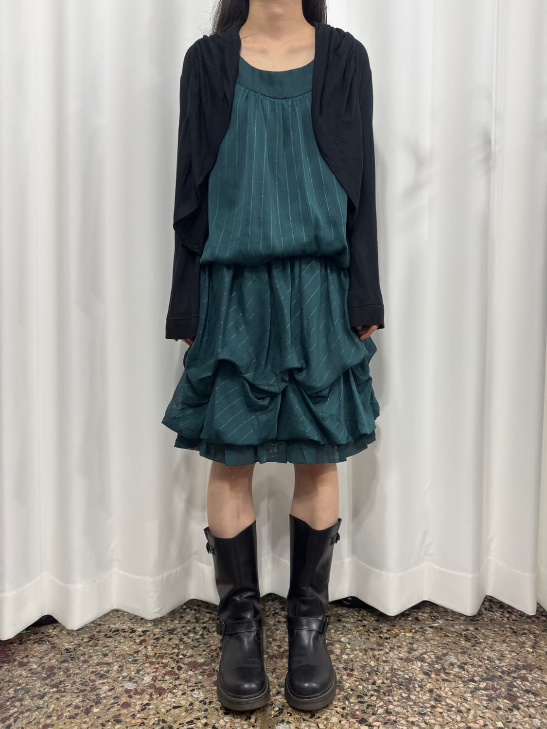 black crop bolero 상품이미지4
