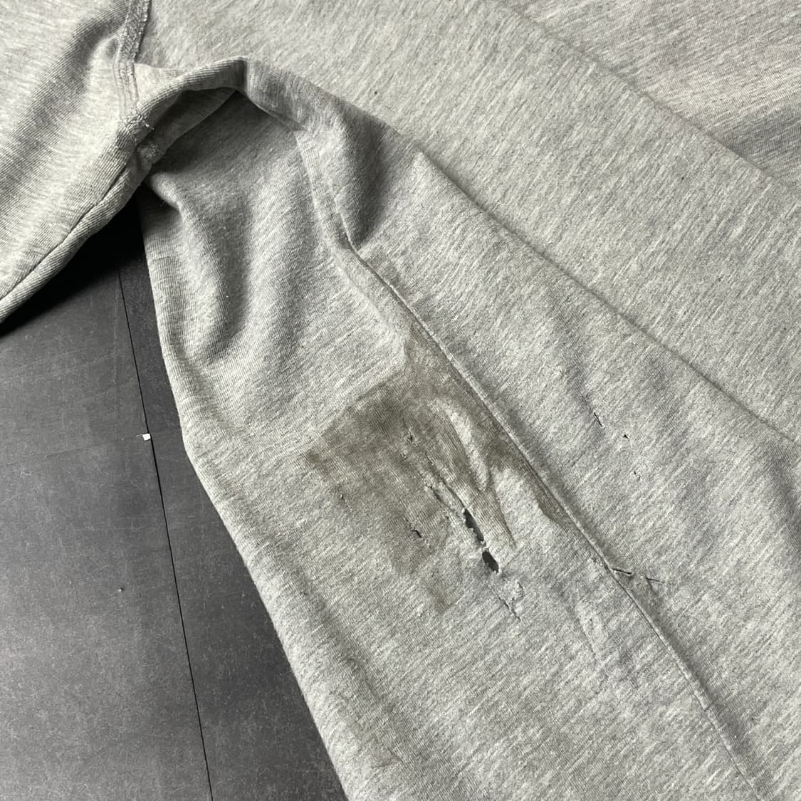 CARHARTT 칼하트 빈티지 그레이 포켓 롱슬리브 긴팔 A00410 상품이미지6