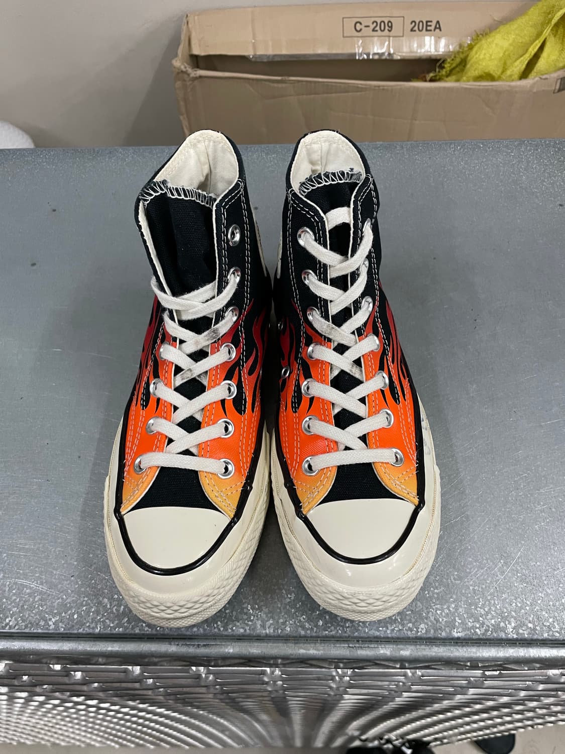 컨버스 척 70 하이 프레임 블랙 240 상품이미지5