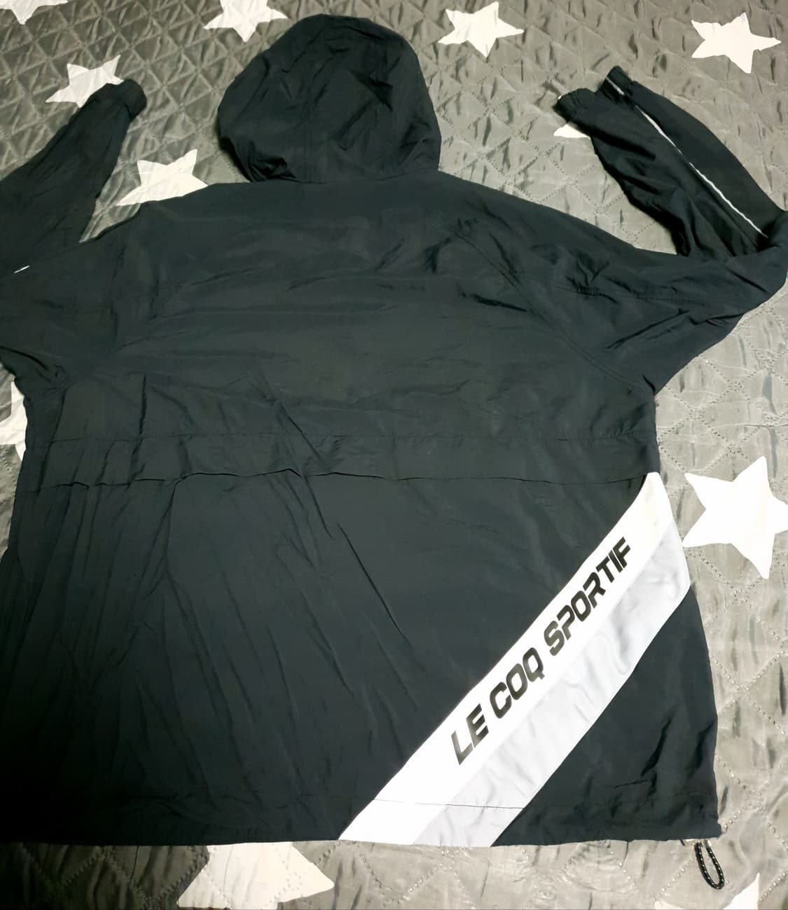 르꼬끄 스포르티브 나일론 아노락 자켓 블랙 (L) 상품이미지3