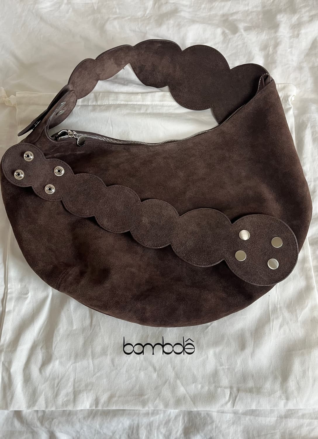 밤볼레 첼로백 스웨이드 cello bag 상품이미지5