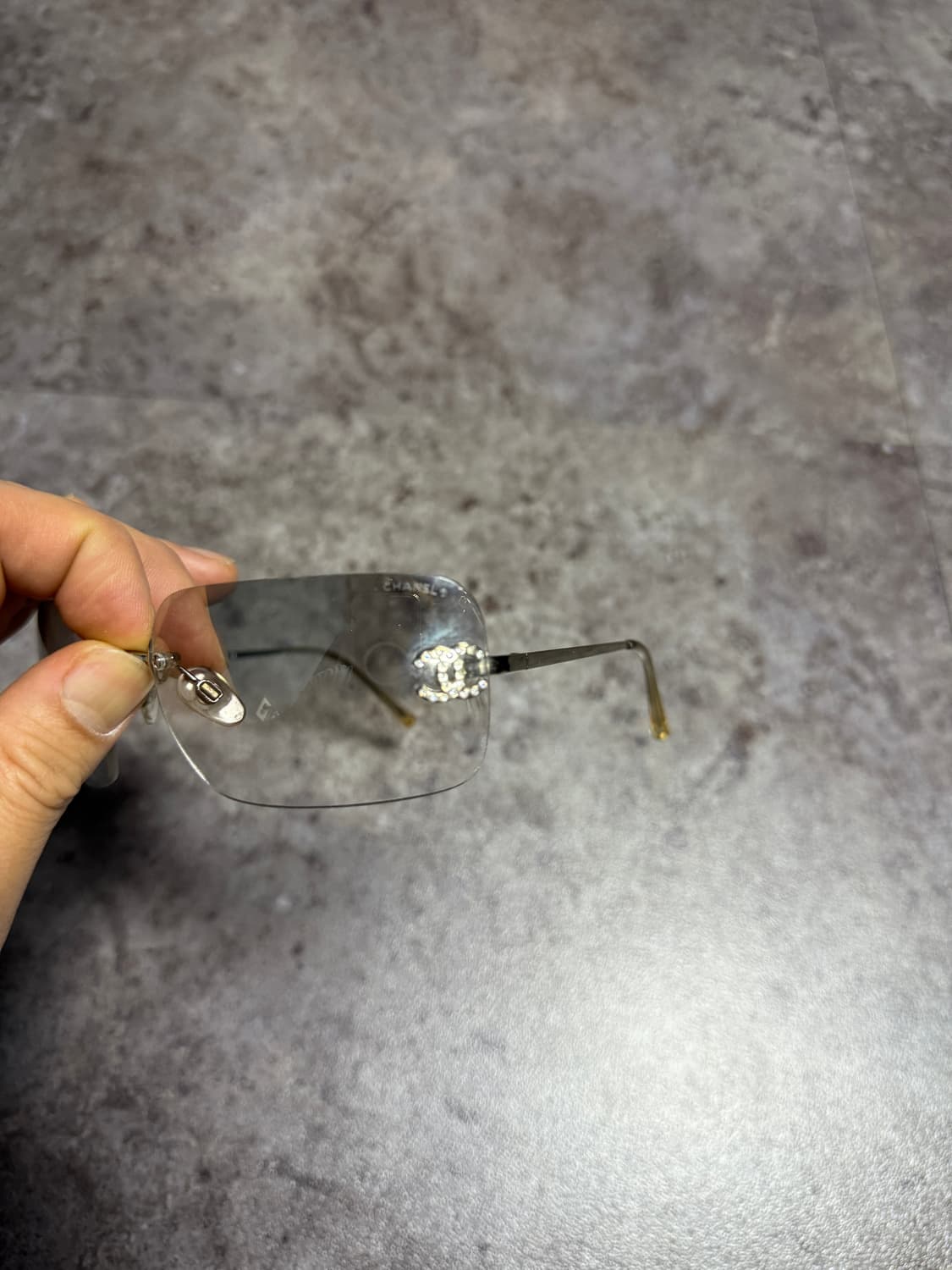 샤넬 무테 선글라스 안경 상품이미지2