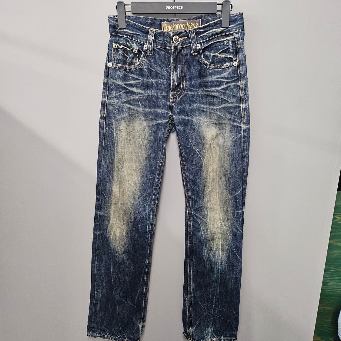 버커루 빈티지 워싱 데님 팬츠 상품이미지1