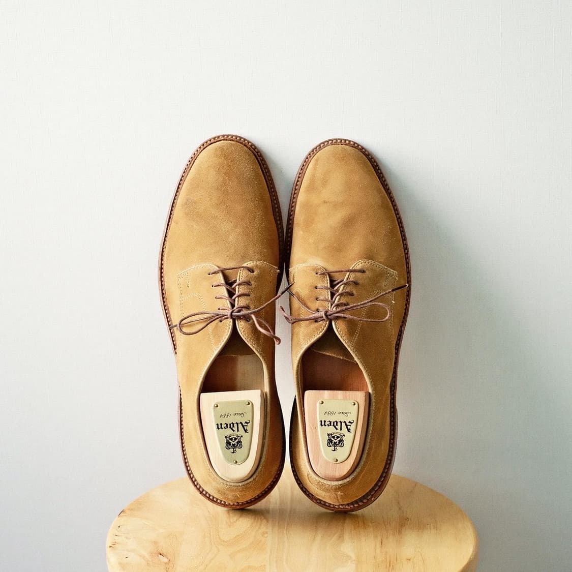 알든 29332F 9.5D 언라인드 스웨이드 더비슈즈 상품이미지7