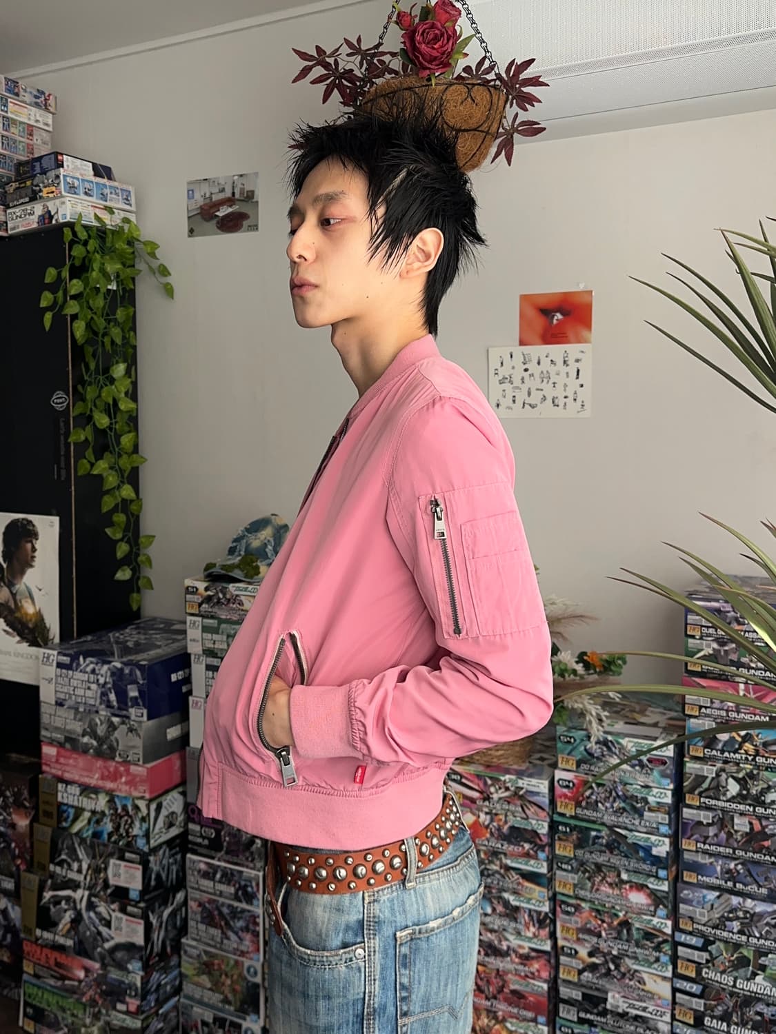 Levi's 슬림 핑크 블루종 상품이미지5