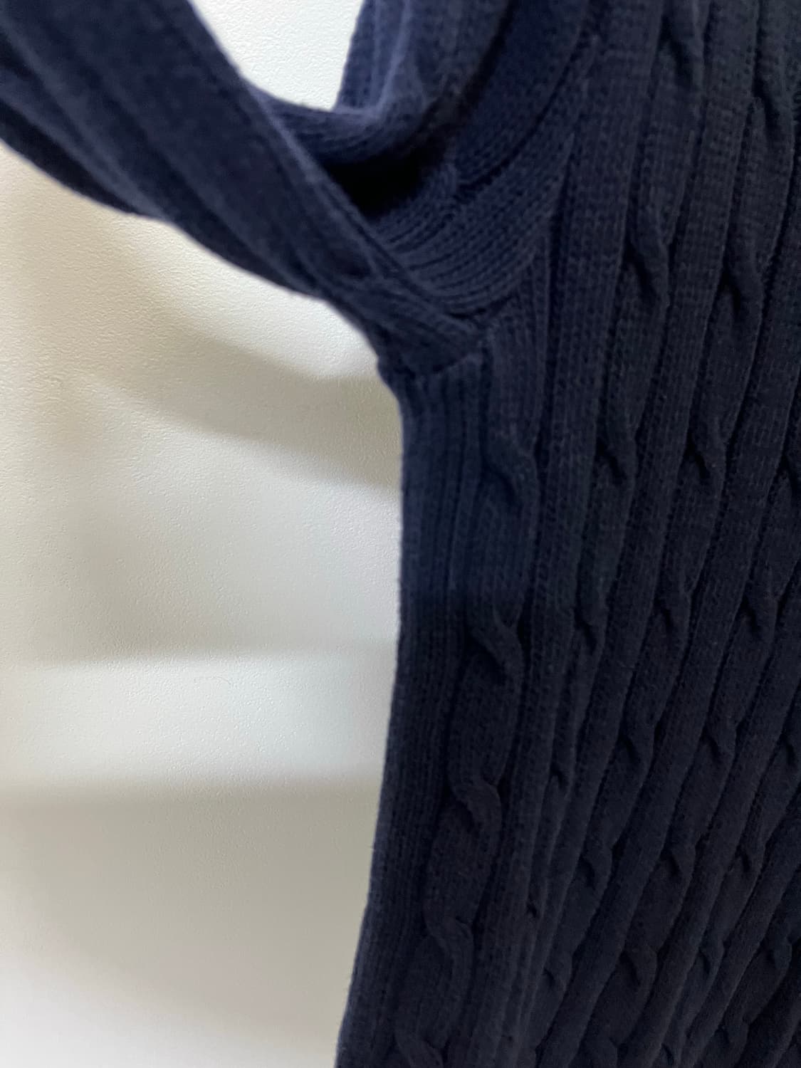 폴로 랄프로렌 피마코튼 케이블니트 국내매장판 상품이미지3