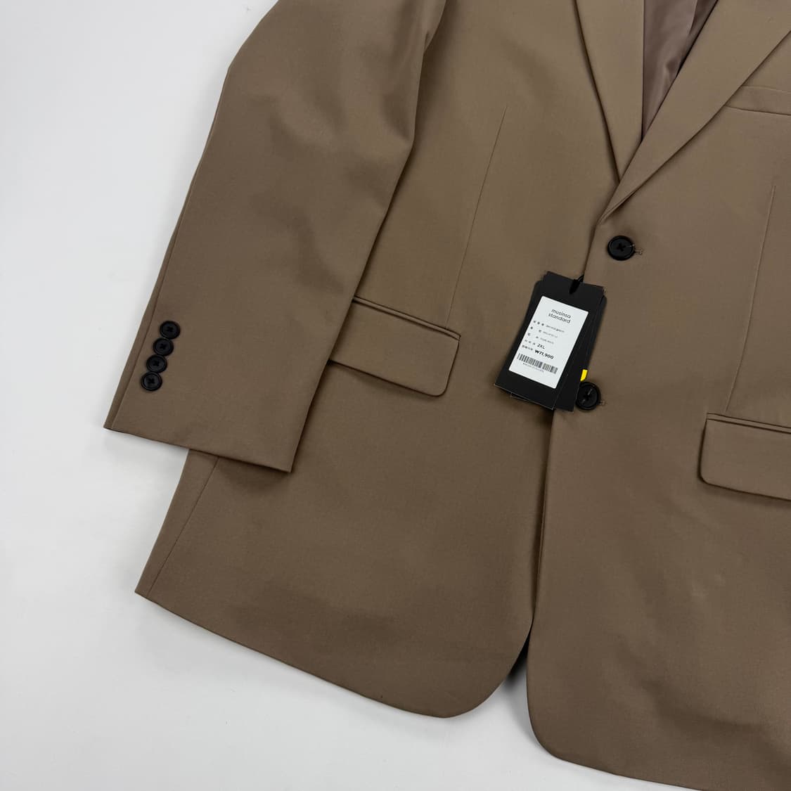 무탠다드 오버사이즈 블레이저 더스트베이지 상품이미지3