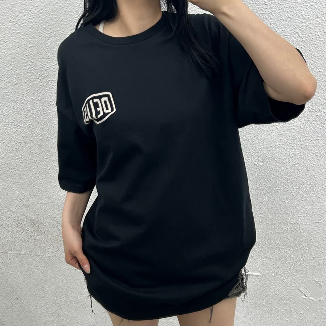 데우스 백로고 서울 컬리지 블랙 XL 상품이미지2