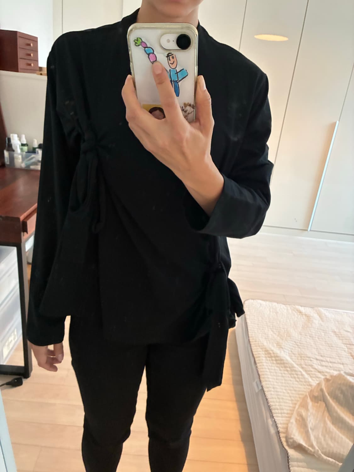 세실리에반센 Cecilie Bahnsen 검은색 탑 상품이미지3