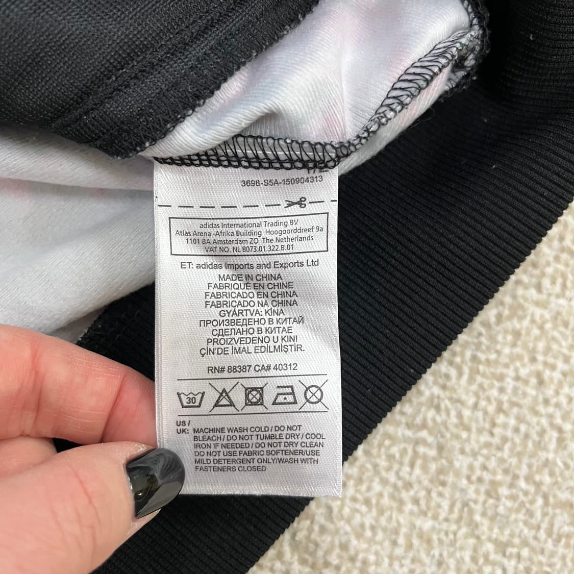 S 아디다스 플라워 트랙탑 져지 집업 0130M2 상품이미지3