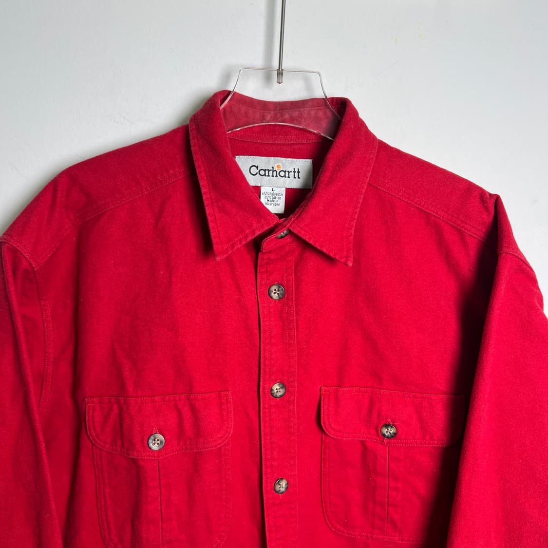 Carhartt 칼하트 캔버스 워크 셔츠 L 상품이미지4