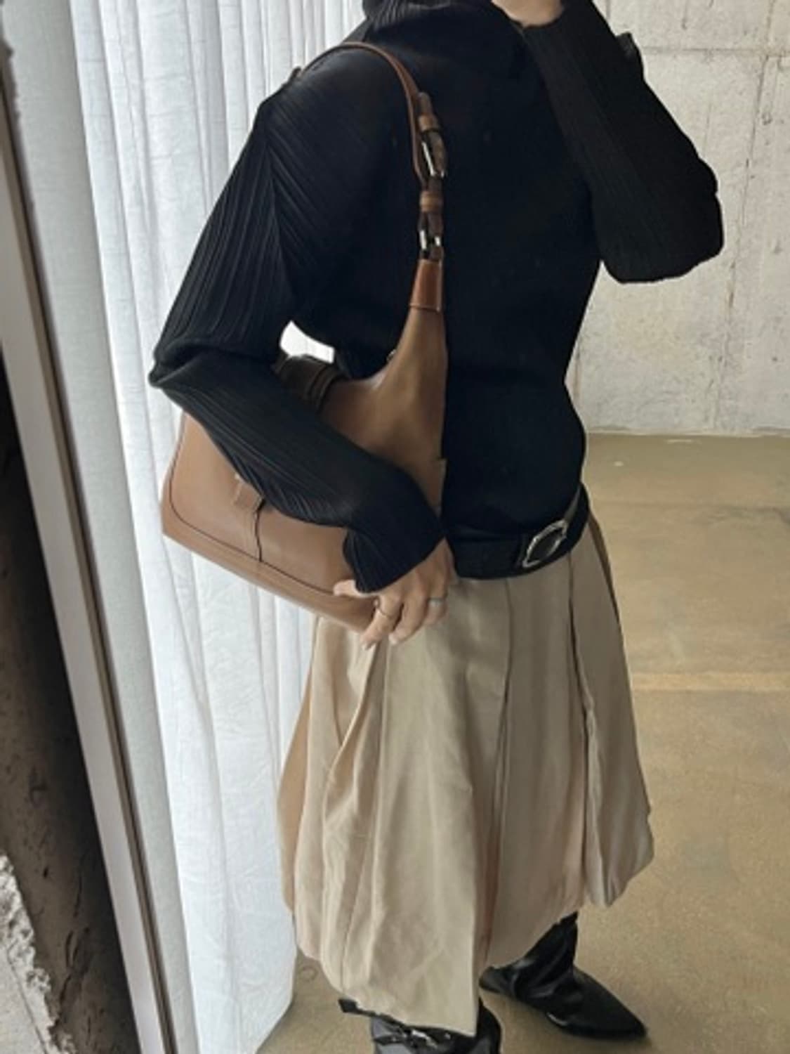 Rene 르네 벌룬 스커트 베이지 상품이미지7