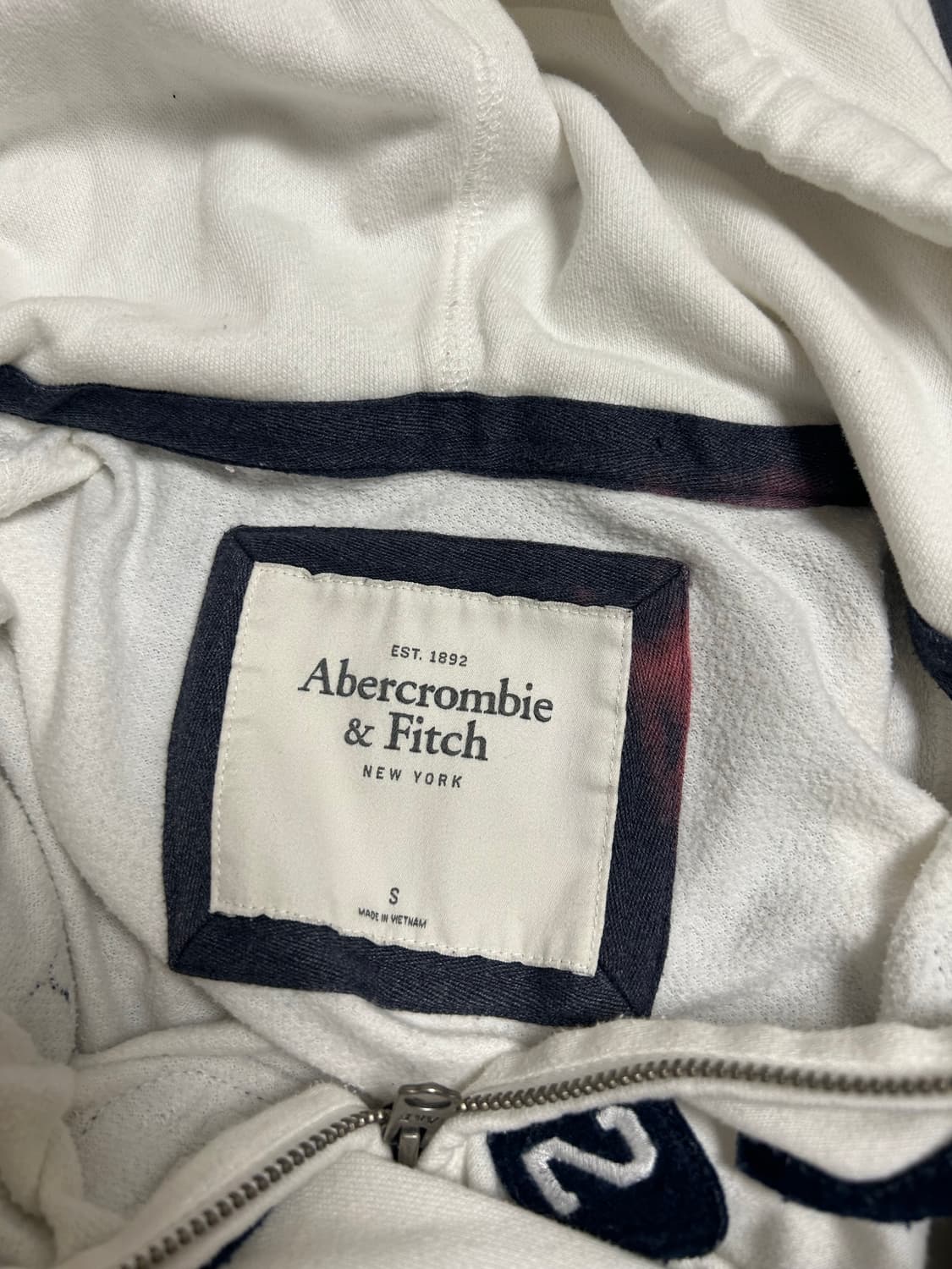 아베크롬비 슬림핏 화이트 대장템 상품이미지3